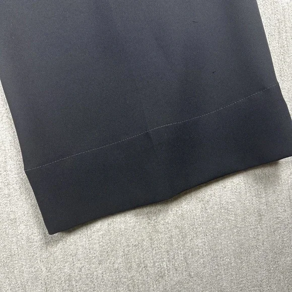 M.M.LaFleur Black Wide Leg Dress Pants Women's Size 6 Cropped Tailored Workwear - Picture 11 of 12